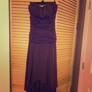 Brown cocktail dress